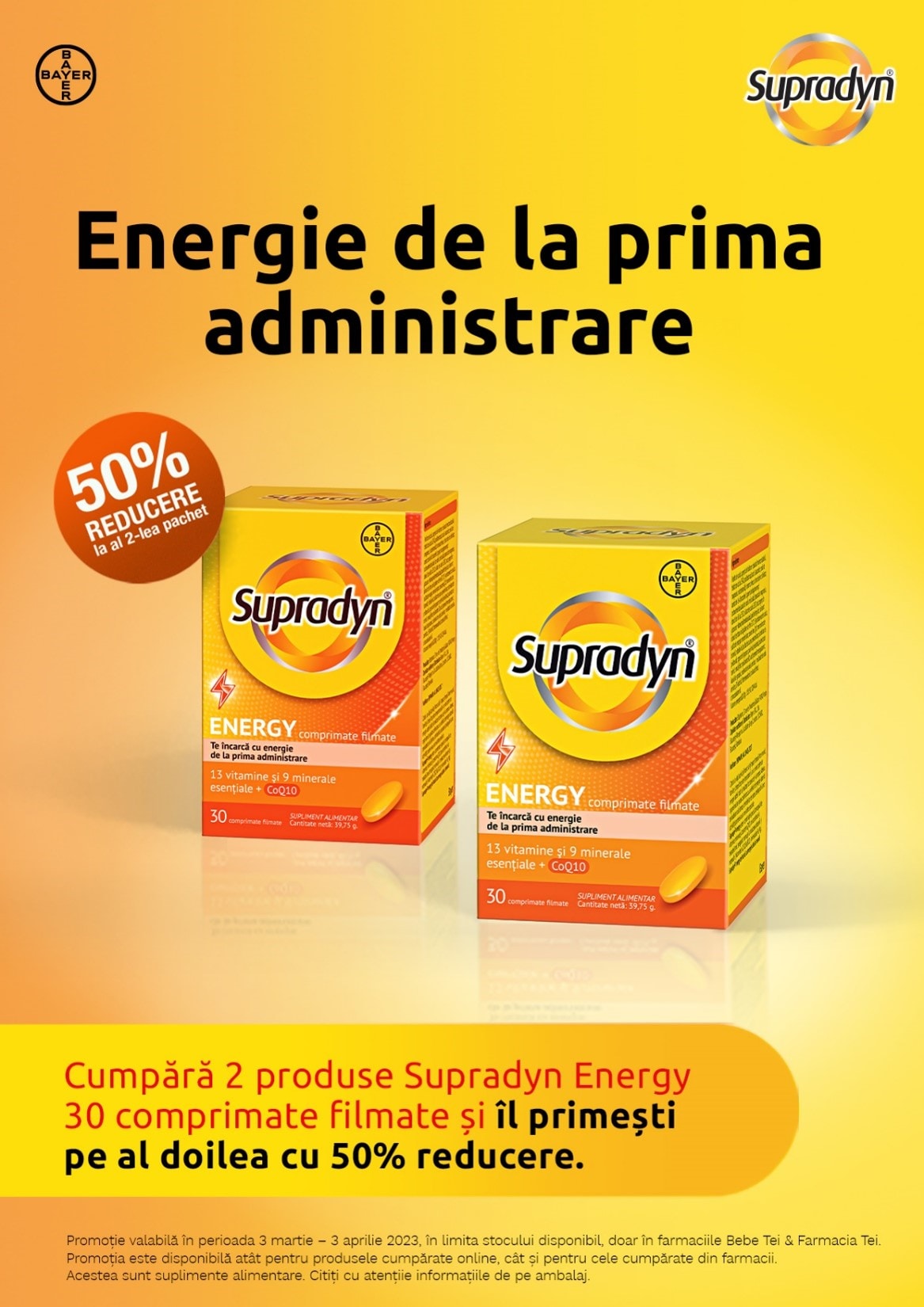 Ofertă Supradyn Energy